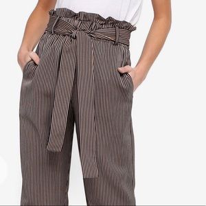 J crew Point Sur Paperbag Pant 10 Tall
